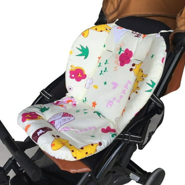 Cotton Breathable Stroller Car High Chair Seat Cushion Liner Mat Cover Protector for Baby Kid Toddler Infants laamei Baby Stroller Cushion Pad